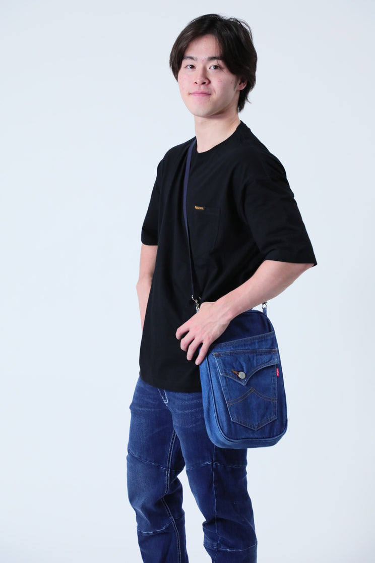 デニムラケットケース