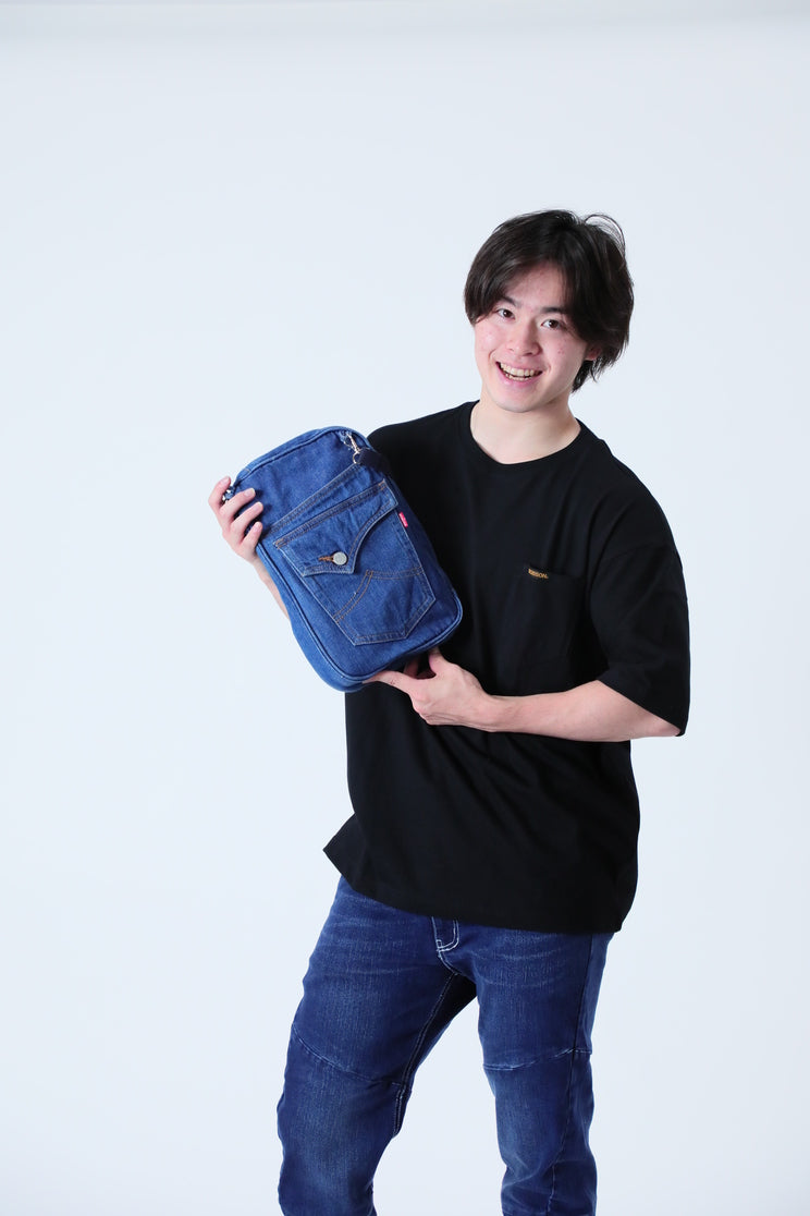 デニムラケットケース