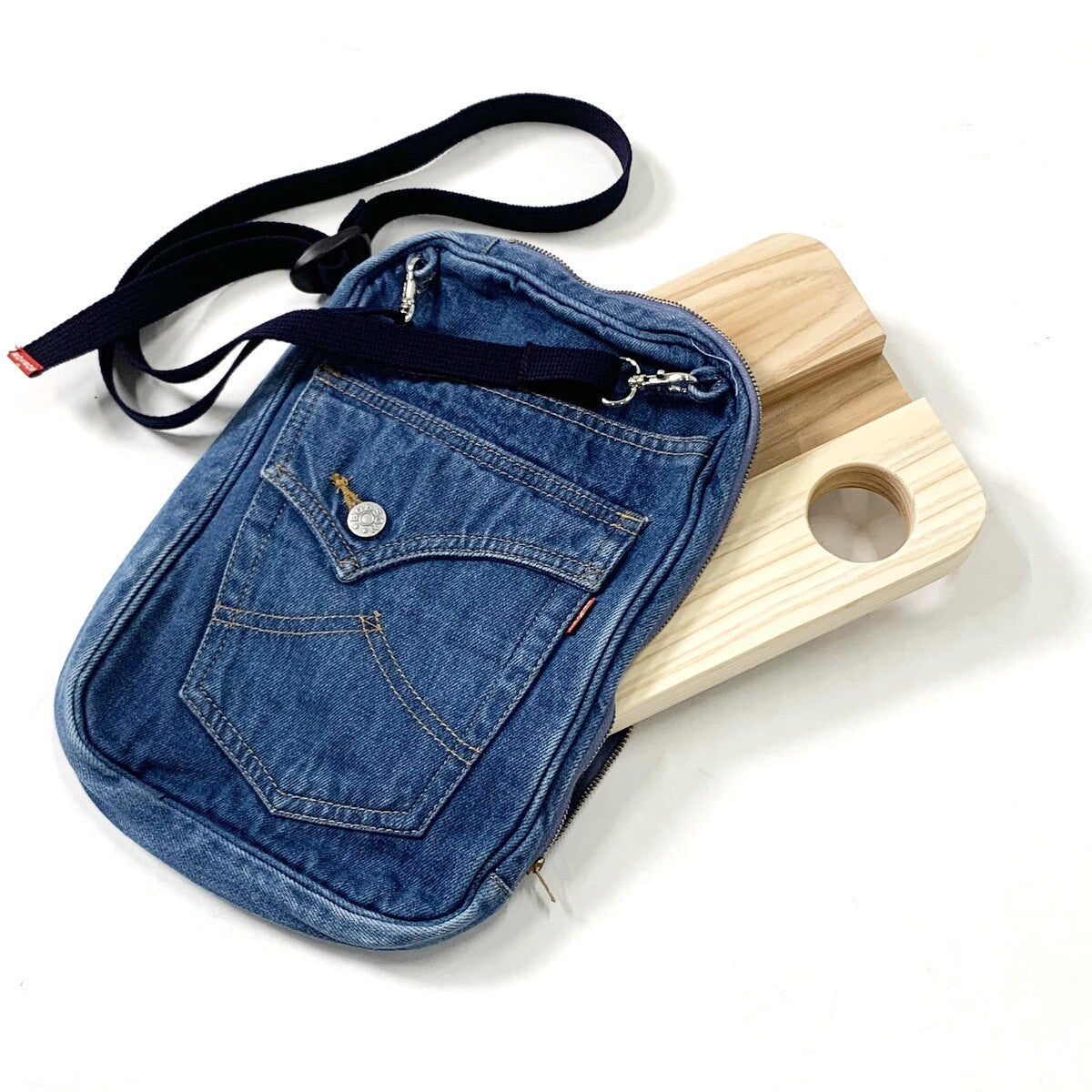 デニムラケットケース