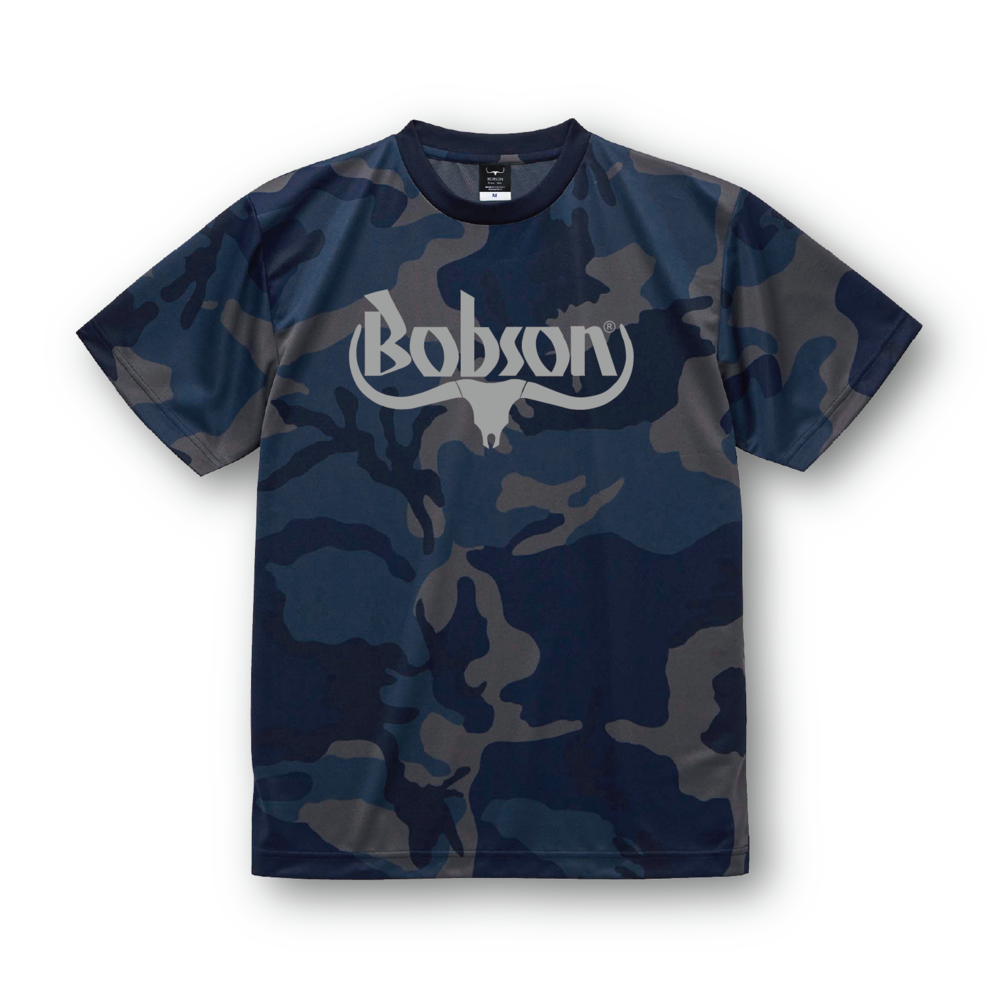 迷彩キャトルTシャツ ブルー迷彩