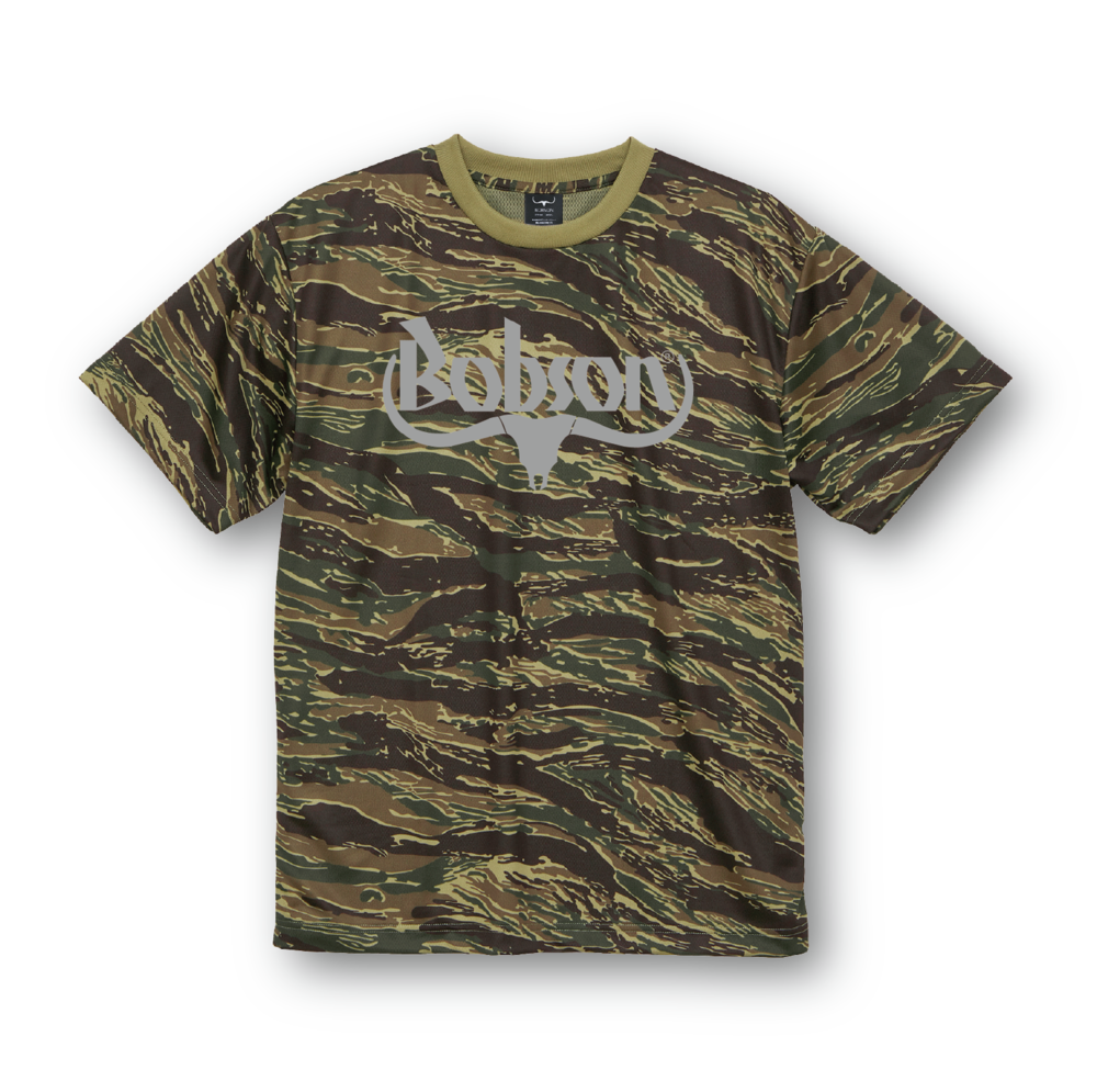 迷彩キャトルTシャツ タイガーカモフラ