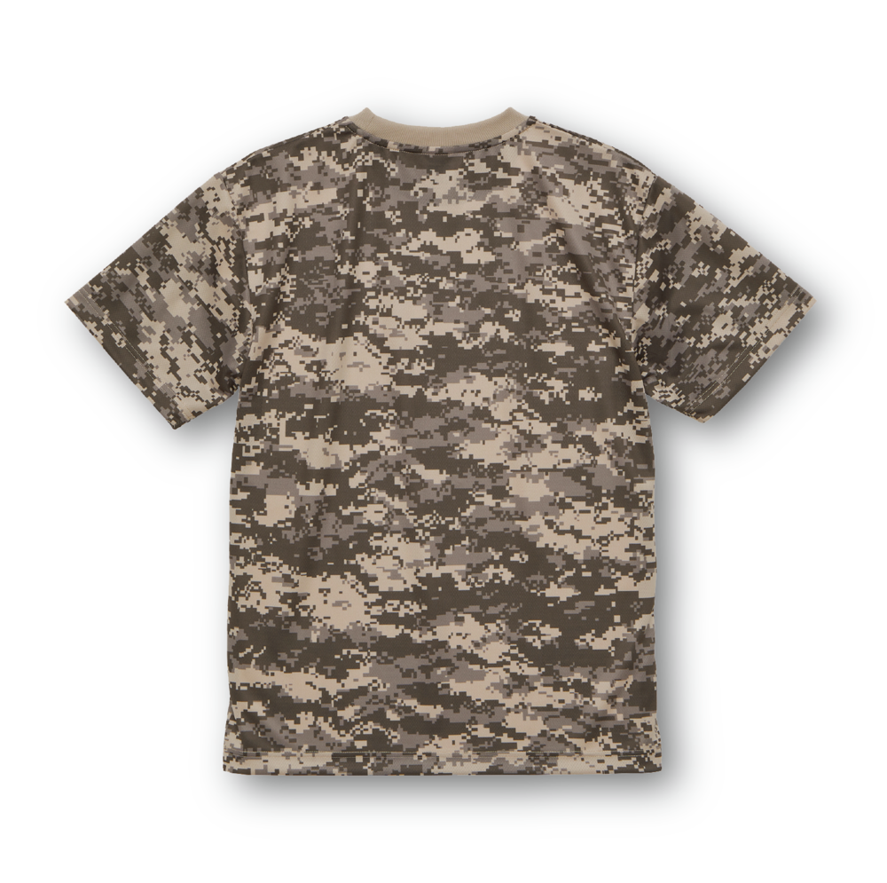 迷彩キャトルTシャツ デジタルカモフラ