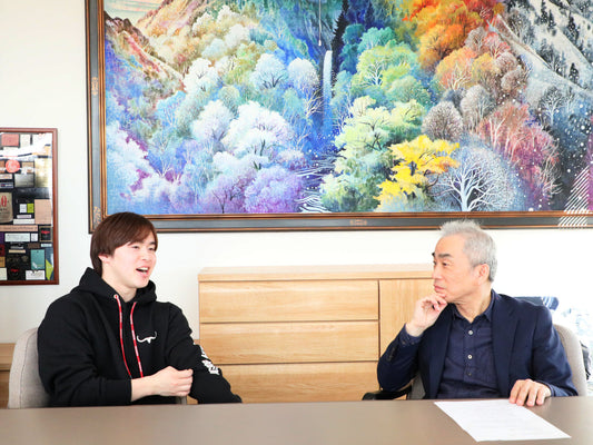 プロ卓球選手【森薗政崇】×【ボブソンホールディングス社長】 尾崎　博志対談