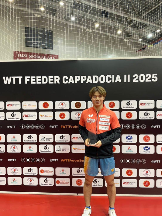 宇田幸矢選手　WTTフィーダー男子シングルス優勝　おめでとうございます！